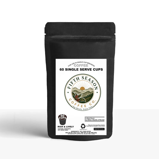 60 Pack Single Serve Coffee Capsules